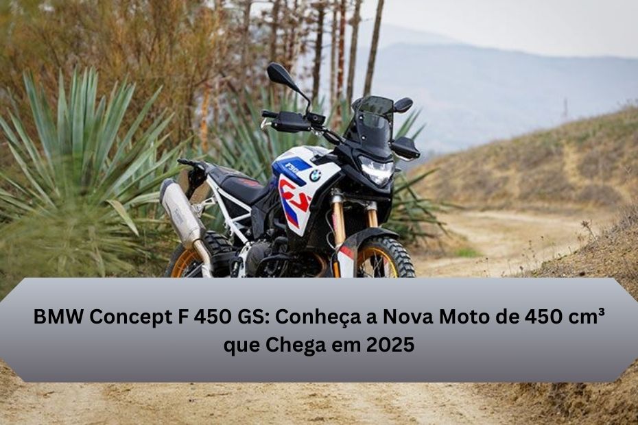 BMW Concept F 450 GS: Conheça a Nova Moto de 450 cm³ que Chega em 2025