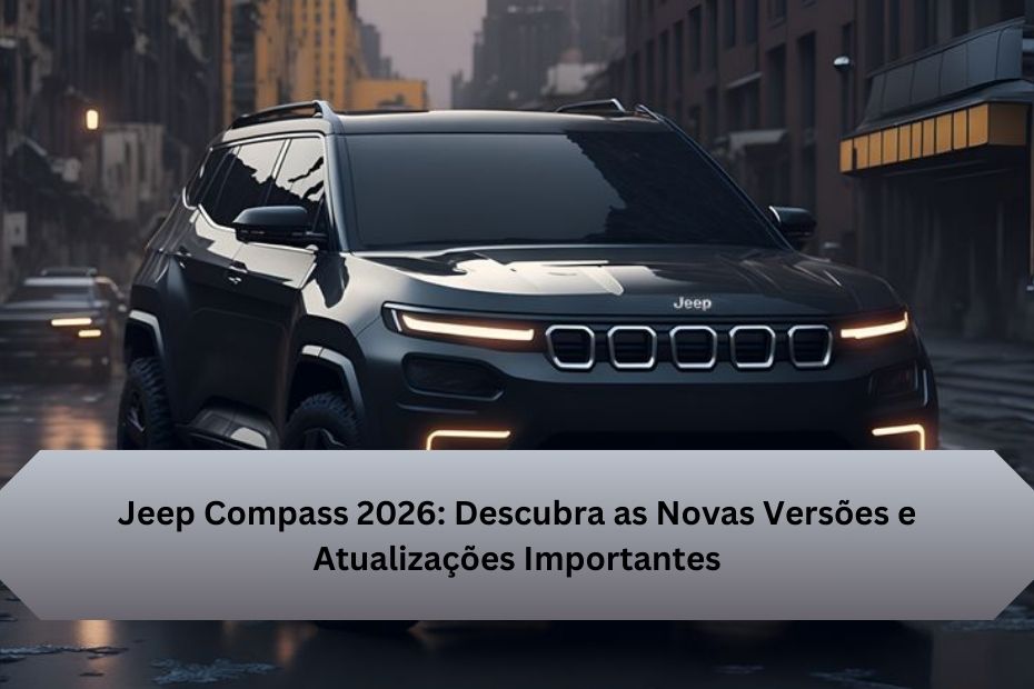 Jeep Compass 2026: Descubra as Novas Versões e Atualizações Importantes